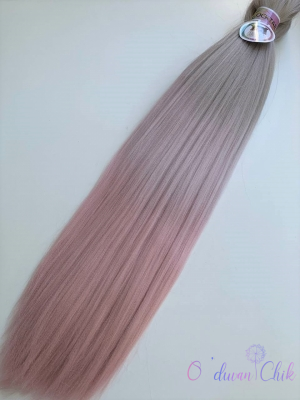 Канекалон Cocktail Rainbow 3-103 (101/99/Rose gold) (100г/140см)