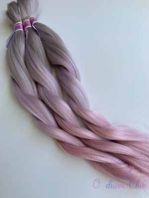Канекалон Cocktail Rainbow 3-103 (101/99/Rose gold) (100г/140см)