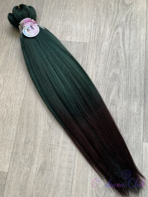 Канекалон Cocktail braid OMB 2-33 (Emerald/99J) (100г/140см)