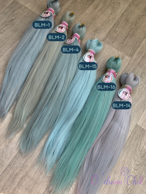 Канекалон Cocktal Ice Blue BLM-14 FE