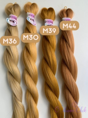 Канекалон Cocktail braid M39 (M 27/yellow-s) (100г/140см)
