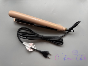 Фірмова плойка (нано-титанове покриття) (золота серія) Італія Hantesis Straightener