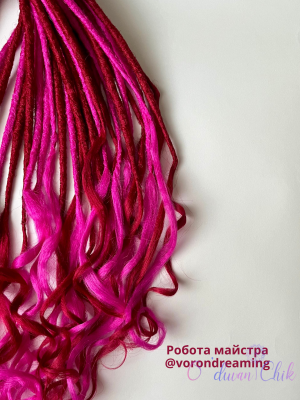 Канекалон Cocktail braid Basic 1-10 (Hot Plum) (100г/140см) FE